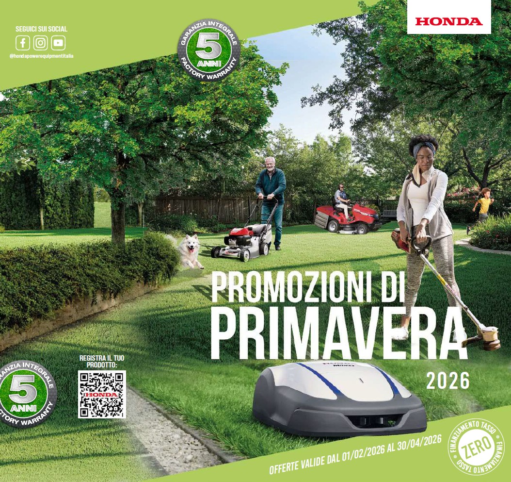 HONDA Promozioni Primavera 2026