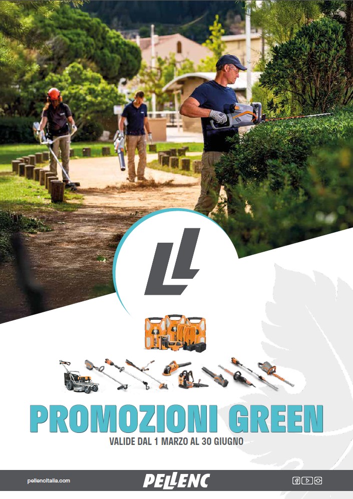 PELLENC Promozioni Green 2026