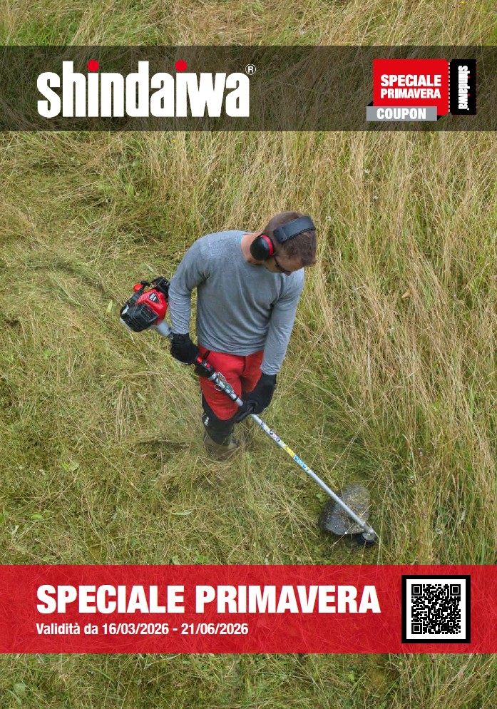 SHINDAIWA Speciale Primavera 2026